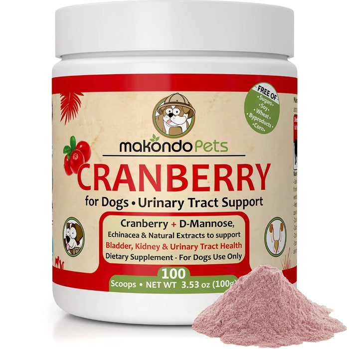 Dog Cranberry Supplement   Natural Dog UTI Treatment & Kidney Support for Dogs.