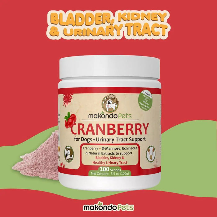 Dog Cranberry Supplement   Natural Dog UTI Treatment & Kidney Support for Dogs.